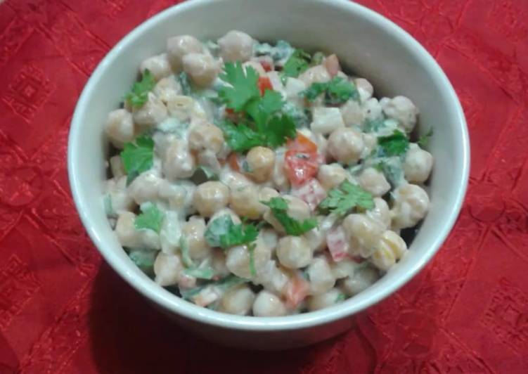 Quick and easy Chana Chaat (Ramadan special)