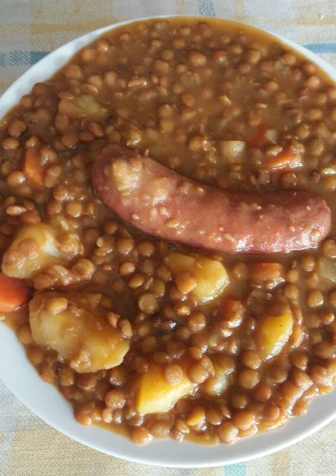 Una foto de Lentejas con chorizo🍜