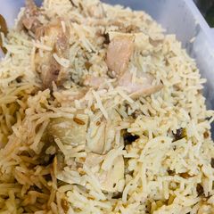 A picture of Beef White Pulao.
