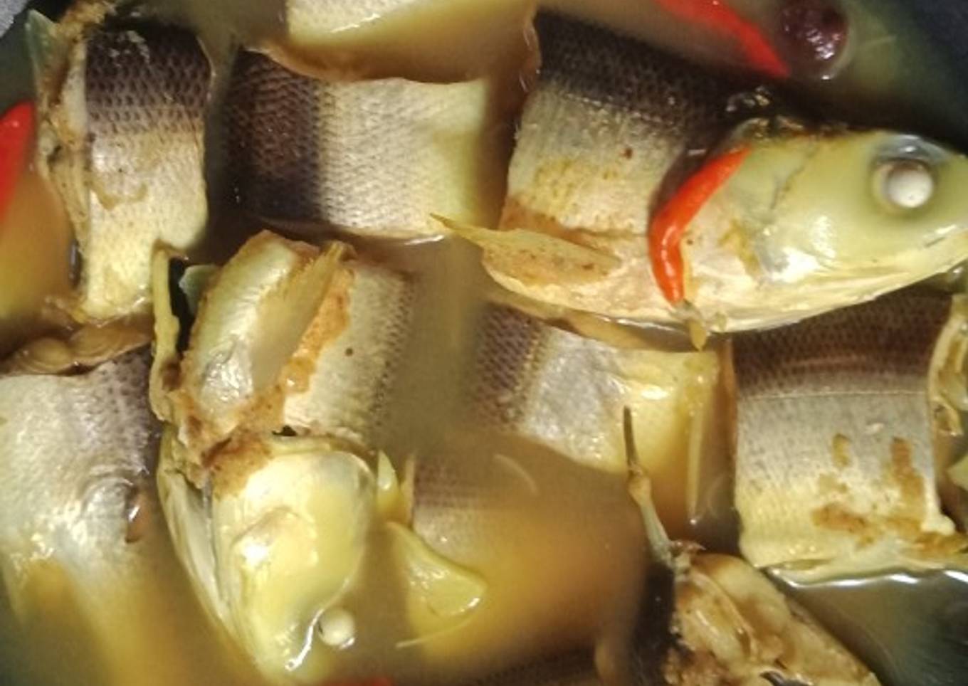 Pindang bandeng presto sederhana hemat bumbu