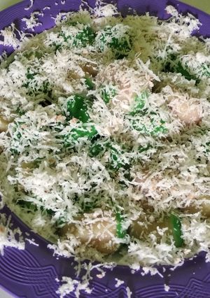 Foto resep Klepon 2 warna simpel