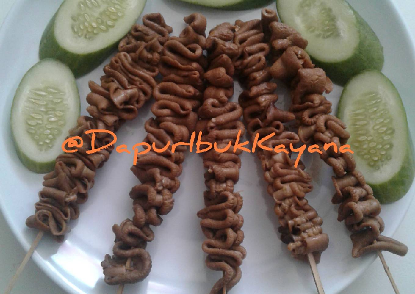 75 Sate Usus Ayam ala Angkringan Jogja