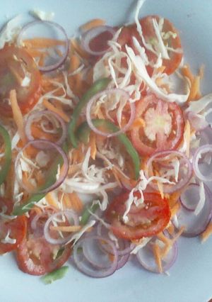 A picture of Vegetable salad.