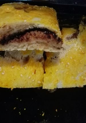 عکسی از دستور نان شکلاتی