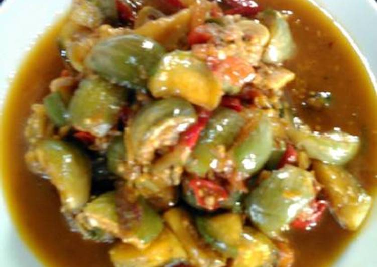 Cara Gampang Membuat Tumis Terong Ikan Asin Anti Gagal