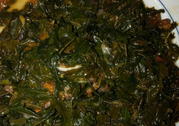 Recipe of Any-night-of-the-week Kienyeji veggies