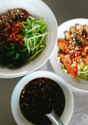 Hình của món Mì lạnh.
