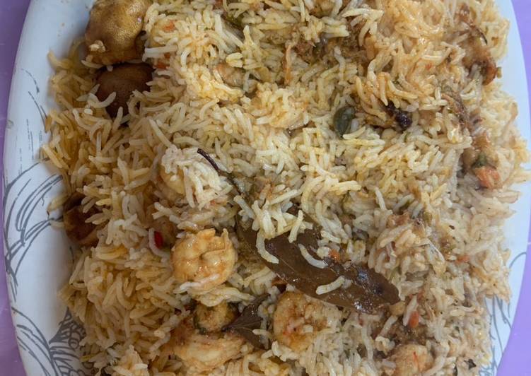 رز بالروبيان