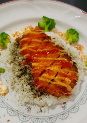 Foto resep Katsu mayo tobiko for kid