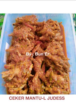 Foto resep CEKER MANTU-L JUDESS