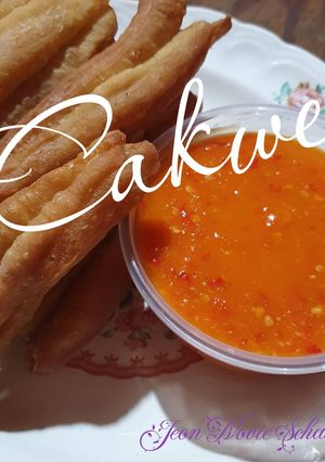 Foto resep Cakwe simple express with sambel cocolannya.