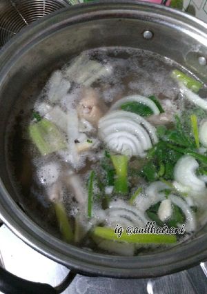 Foto resep Chicken stock aka kaldu ayam rasa super rich