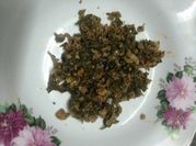 A picture of steamed kales