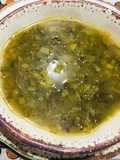 Sopa de repollo y puerro de Patricia