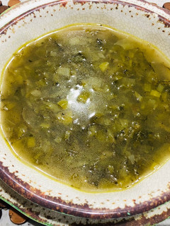 Una foto de Sopa de repollo y puerro de Patricia