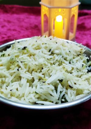 A picture of Jeera Rice.