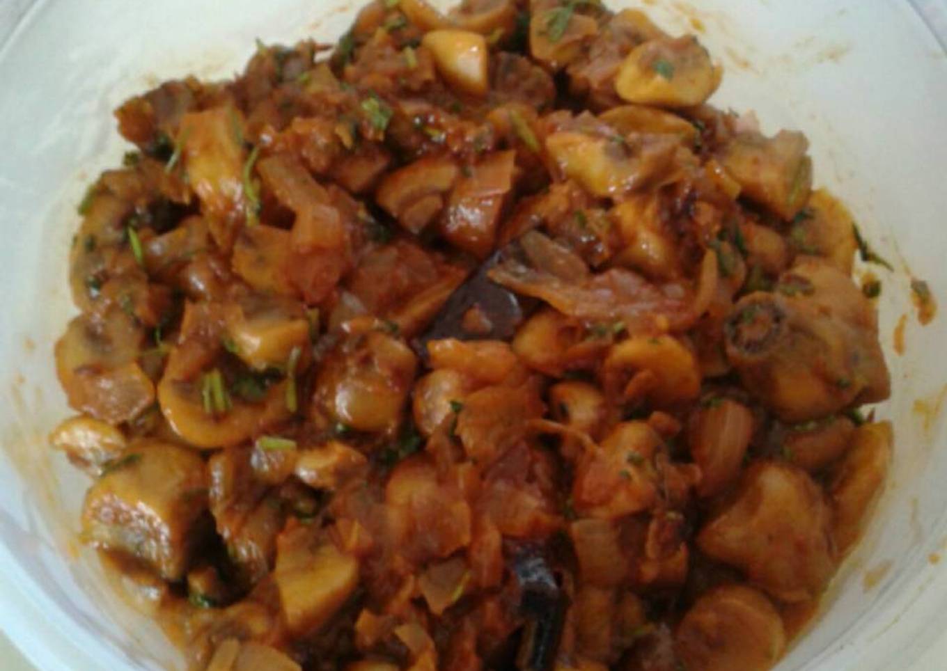 Stir fry mushroom