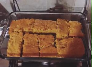 Una foto de Pound cake (pastel) de zanahoria