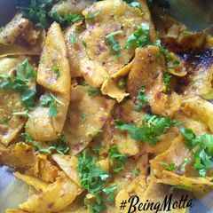 A picture of Masala Roti.