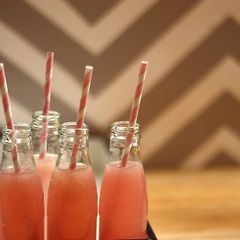 A picture of Strawberry Shortcake smoothie.
