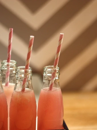 Easy Way Prepare Recipe Strawberry Shortcake smoothie that is  Makes Drooling, So Delicious}