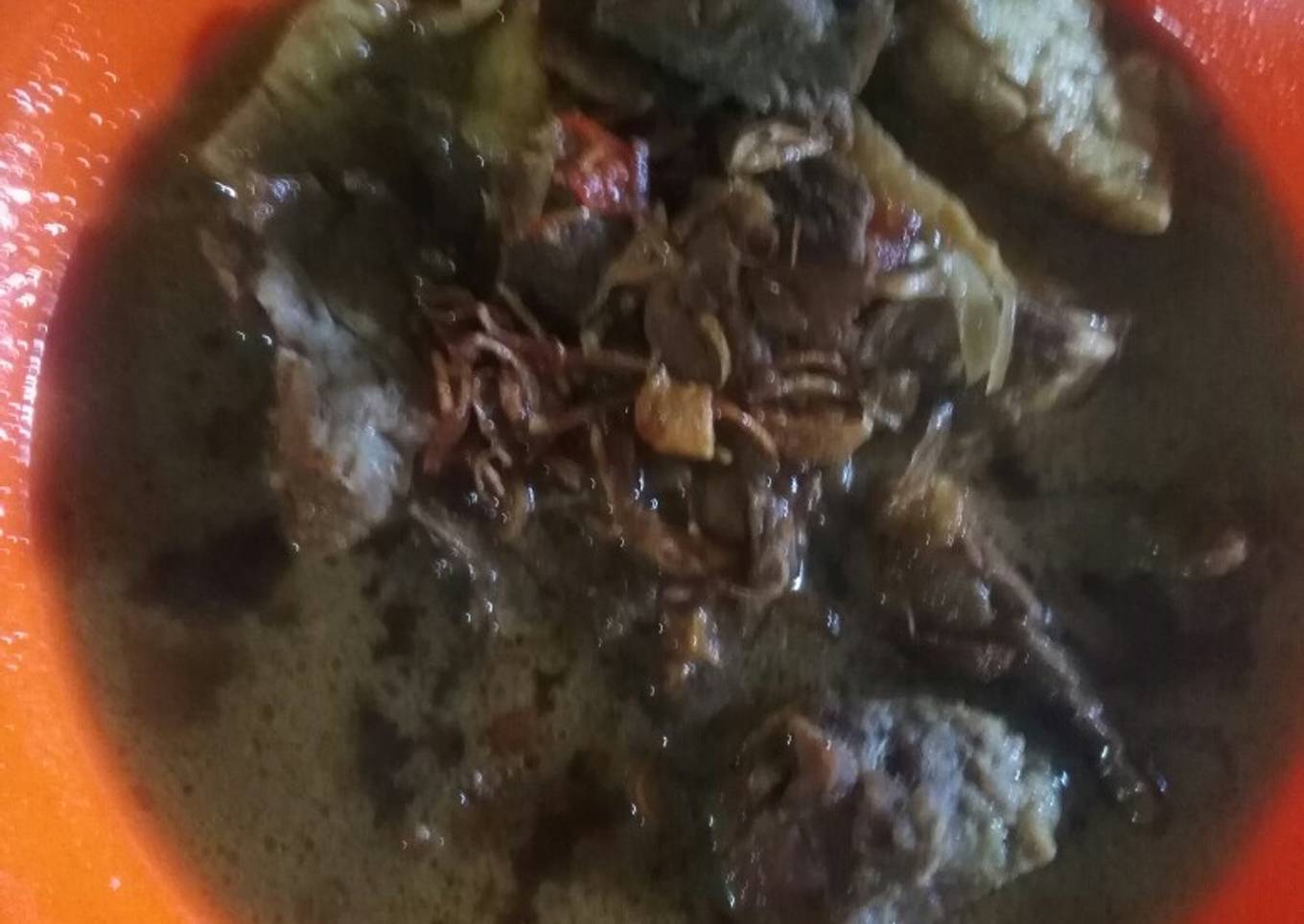 Semur tahu daging sapi khas Pati