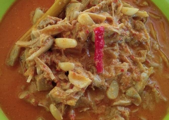 Resep: Gulai Nangka Daging Cincang Praktis