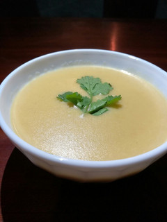 A picture of Banana, potato soup.