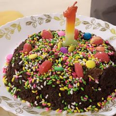 A picture of Chocolate Homemade Cake.