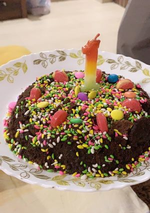 A picture of Chocolate Homemade Cake.