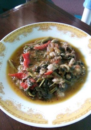 Foto resep Kangkung tumis tiram