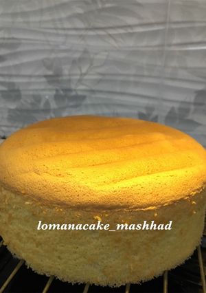 عکسی از دستور كيك اسفنجى با پف عالى