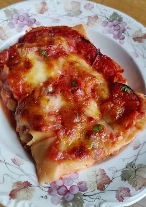 Una foto de Lasaña parmigiana