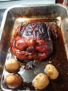 Una foto de Pollo relleno