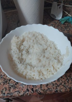Una foto de Arroz blanco en Thermomix