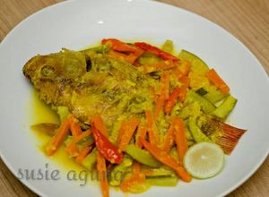 Foto resep Ikan nila acar kuning