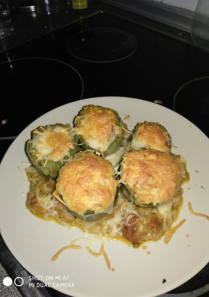 Una foto de Alcachofas rellenas