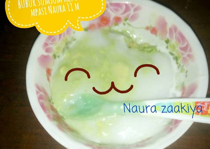 Resep Bubur sumsum alpukat mpasi Naura 11 m oleh Widynaura ...