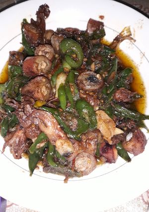 Foto resep Cumi Kering Cabe Ijo