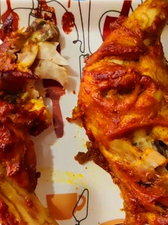 தந்தூரி சிக்கன்(Tandoori chicken recipe in tamil) செய்முறை முக்கிய புகைப்படம்