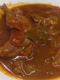 Görög hagymás nyúlragu - Kouneli stifado