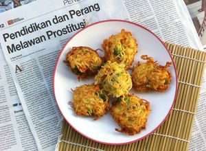 Foto resep Bola-Bola Mie Brokoli