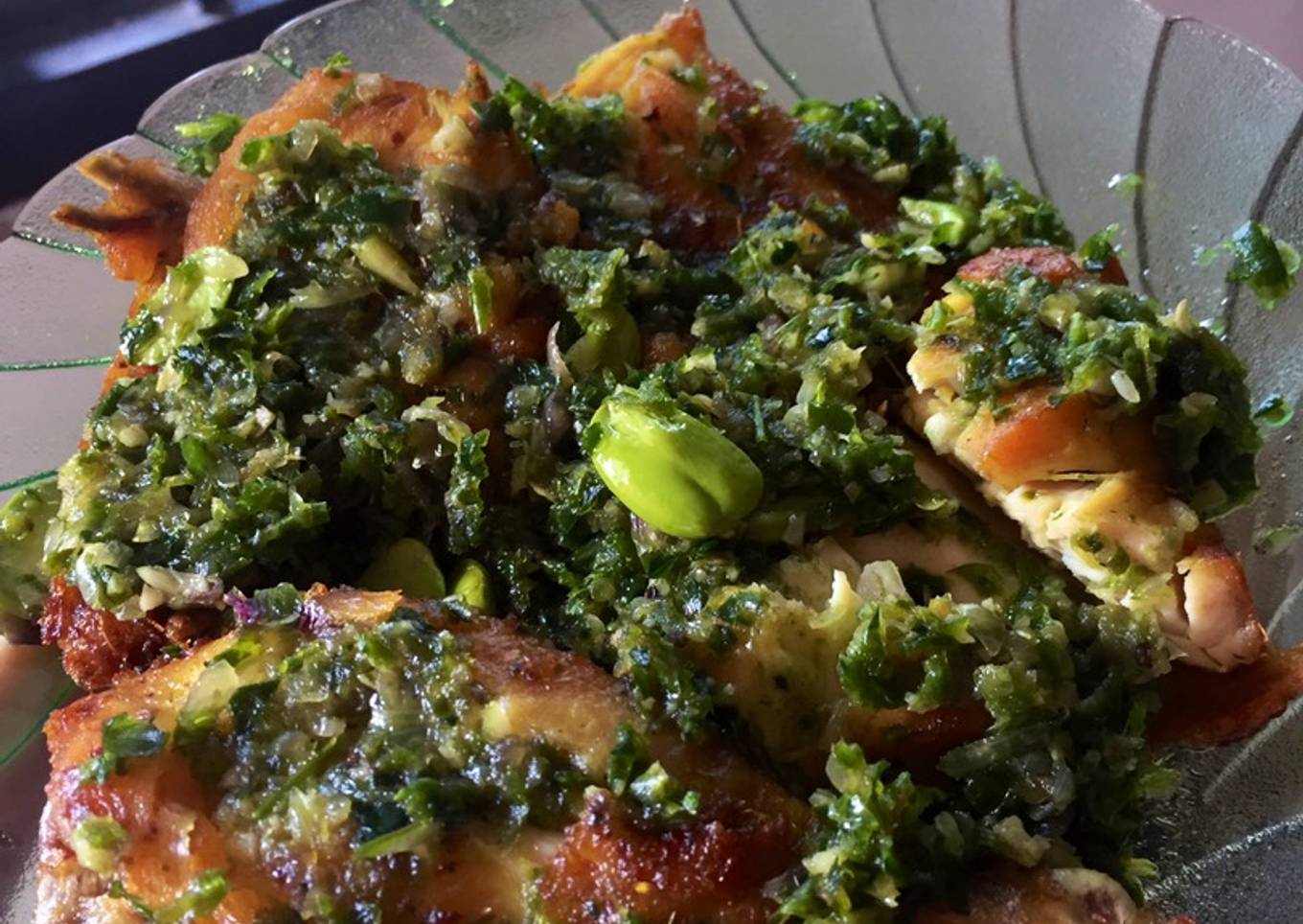 Ayam Goreng Cabe Ijo Pete