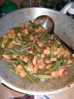 Foto resep Tumis kacang panjang + tempe