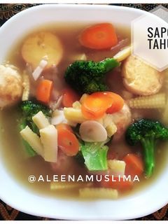 Foto resep Sapo Tahu Vegetarian