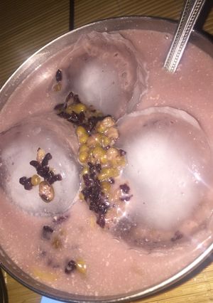 Foto resep Es bubur ketan hitam dan kacang hijau🥰