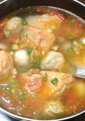 Foto resep Bakso Kuah Sayur 👍