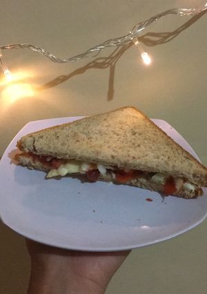 Foto resep Corned beef sandwich