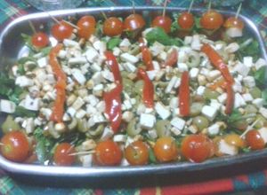 Una foto de Ensalada fría