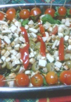 Una foto de Ensalada fría